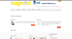 Desktop Screenshot of magmont.com